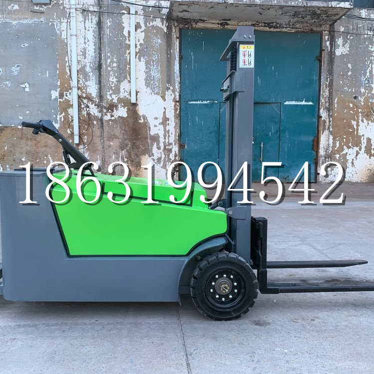 炎陵县小型电动叉车1吨2吨步行站驾式电瓶堆高充电装卸车液压升降车铲车